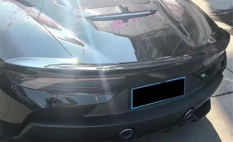 For the Modification and Upgrade of the New  MC20 with 7D Style Dry Carbon Fiber Rear Spoiler MC20 Ducktail Wing